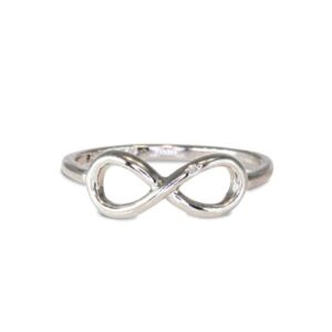Platinum Diamond Infinity Ring