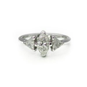 Lumineaux Diamond Triptych Ring